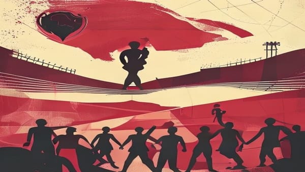 Ilustração editorial: Rizek admite inveja da Inglaterra após eliminação do Brasil
