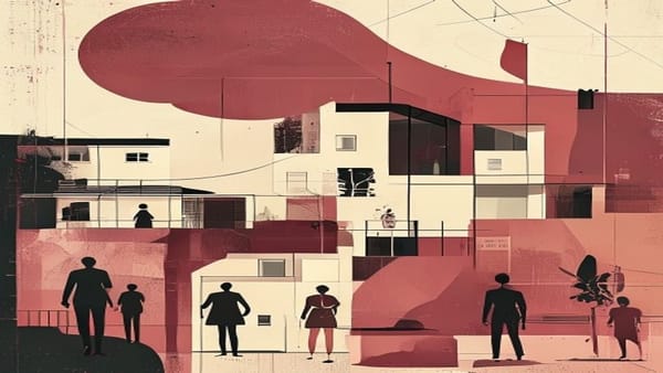 Ilustração editorial: Sabesp fecha cratera em Osasco após danificar três casas