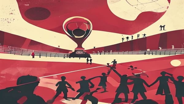 Ilustração editorial: Tenista italiano imita Matheus Cunha em comemoração em Wimbledon