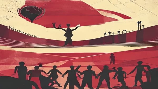 Ilustração editorial: Tim Vickery aponta contraste entre superioridade do Brasil no futebol