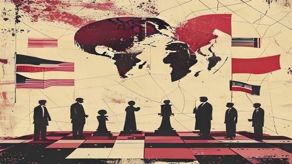 Ilustração editorial: Trump diz que EUA vão controlar Estreito de Ormuz e cobrar por isso