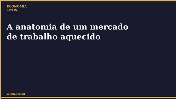 Mercado de trabalho aquecido no Brasil cresce 5,3%