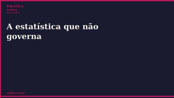 A estatística que não governa
