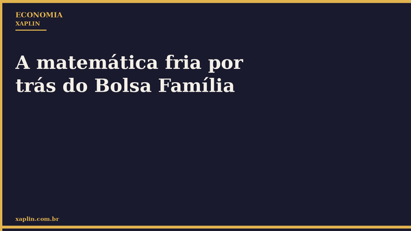 Inflação corrói valor real do Bolsa Família