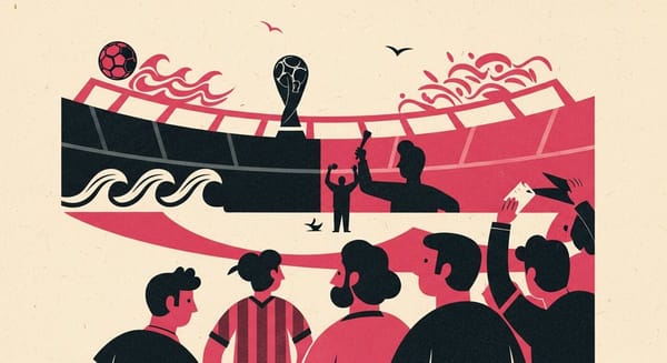 Ilustração editorial: Arthur Cabral é expulso pela "Lei Vini Jr." após jogo Vitória x