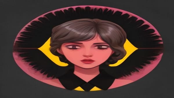 Ilustração editorial: Larissa Barata, ex-ginasta olímpica, relembra carreira em podcast
