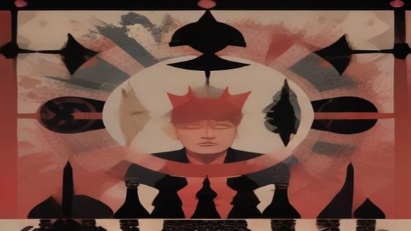Ilustração editorial: Trump anuncia controle dos EUA sobre 65 bilhões de barris de petróleo