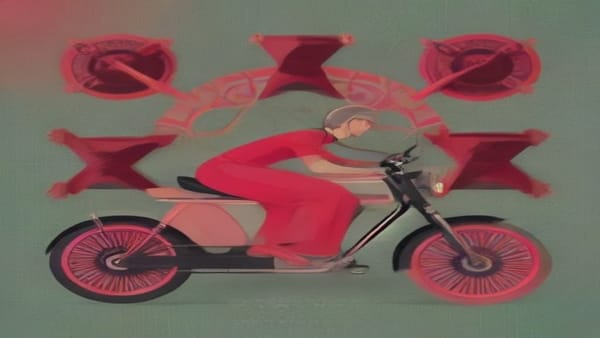 Ilustração editorial: Um em cada cinco motociclistas de aplicativo contribui para previdência