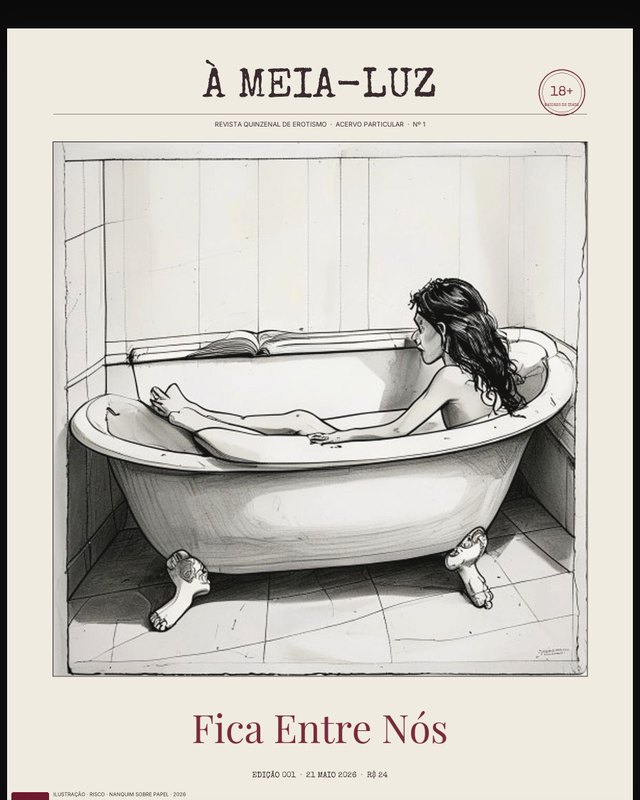 Capa da À Meia-Luz