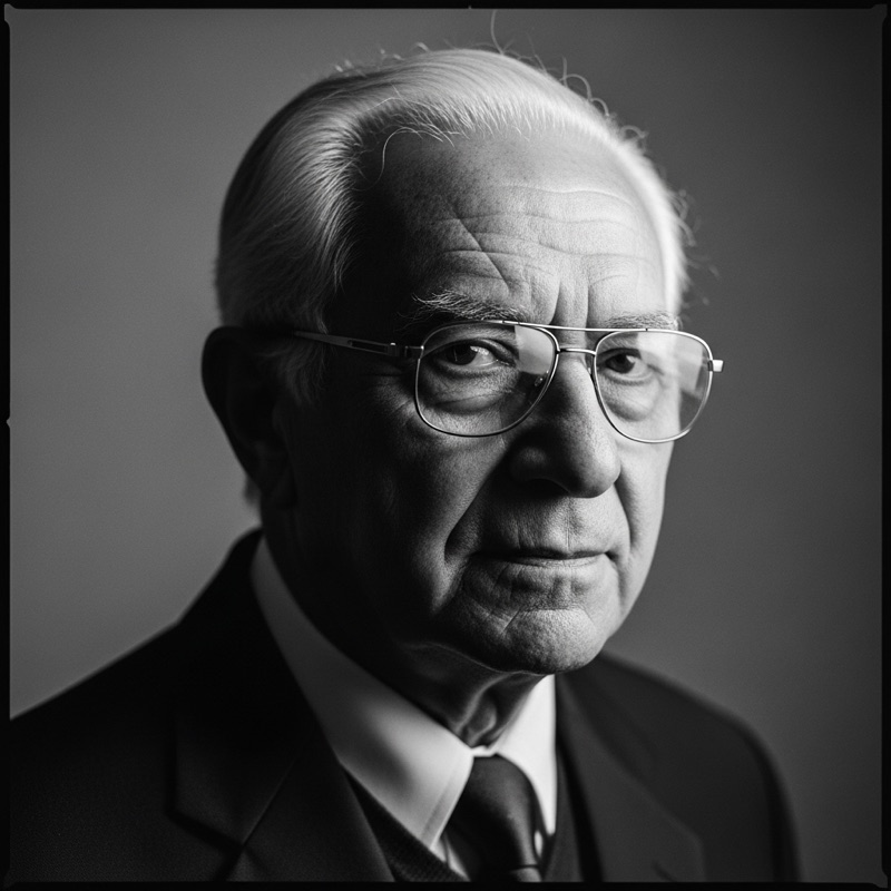 Retrato ilustrado de Sebastião Leal
