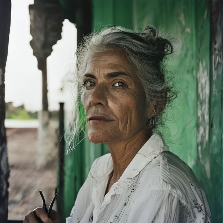 Retrato de Aurora Falcão